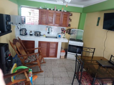 Apartamento de 2 habitaciones en venta en Plaza de la Revolución, La Habana