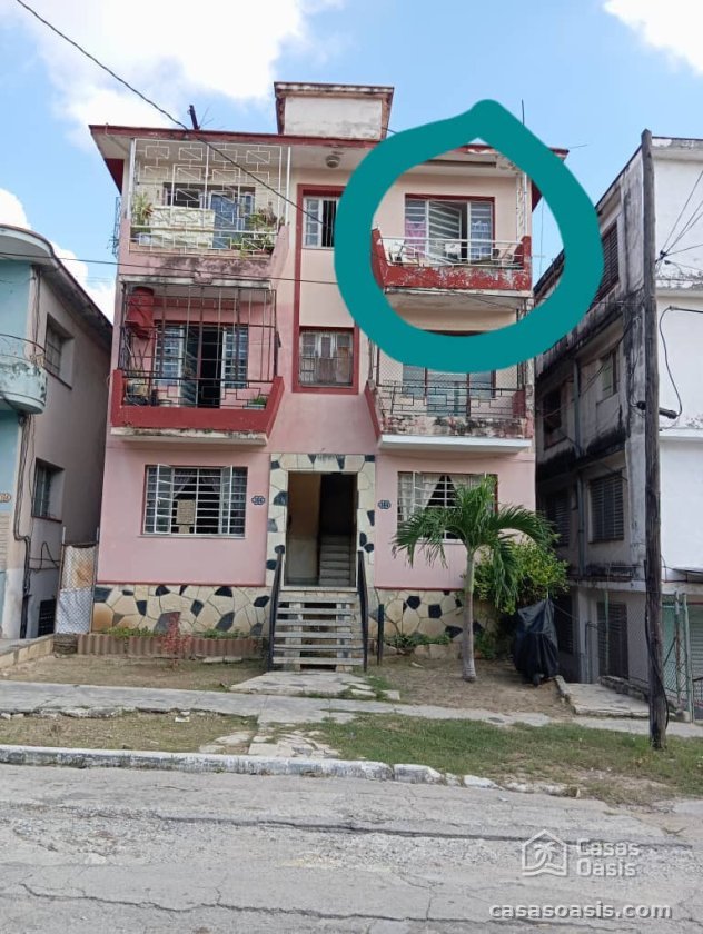 Apartamento de 2 habitaciones en venta en Víbora, Diez de Octubre, La Habana