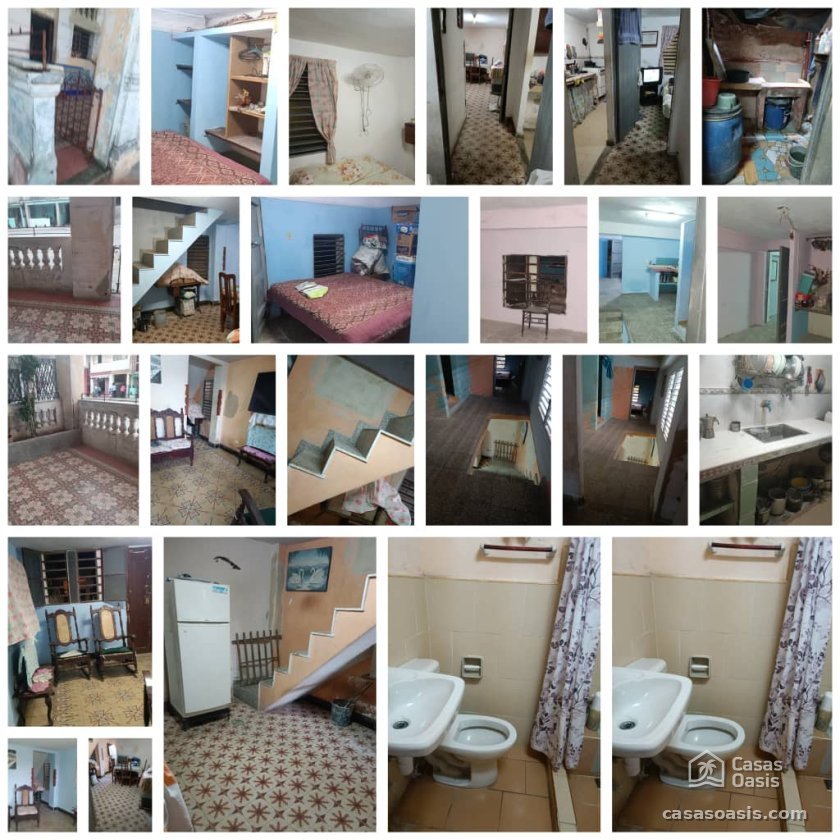 Casa Colonial de 3 habitaciones en venta en Diez de Octubre, La Habana