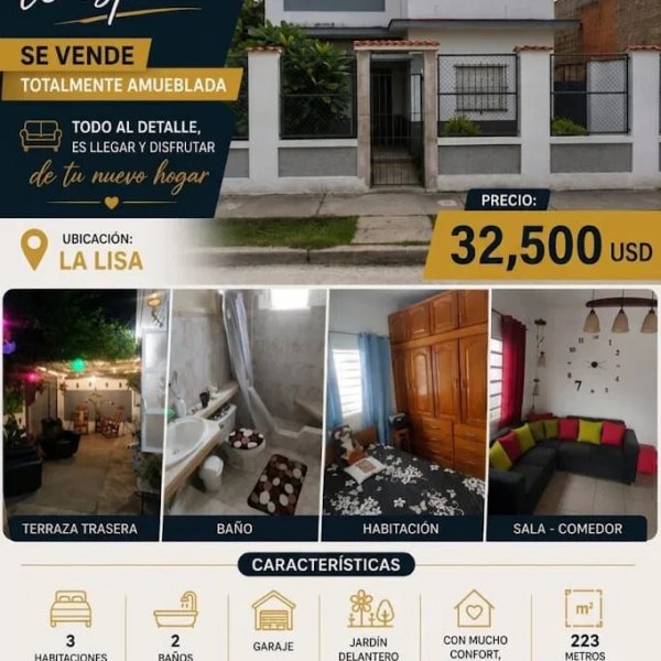 House with 3 bedrooms for sale in La Lisa, La Habana