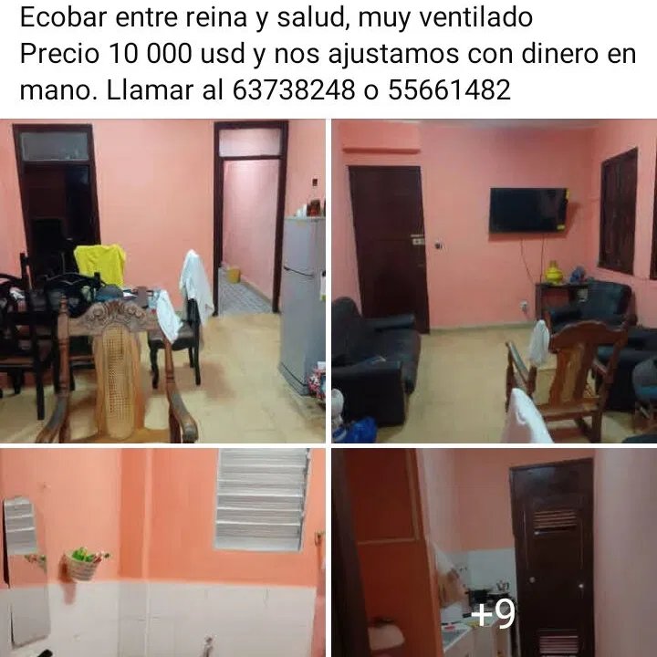 Apartamento de 1 habitación en venta en Centro Habana, La Habana
