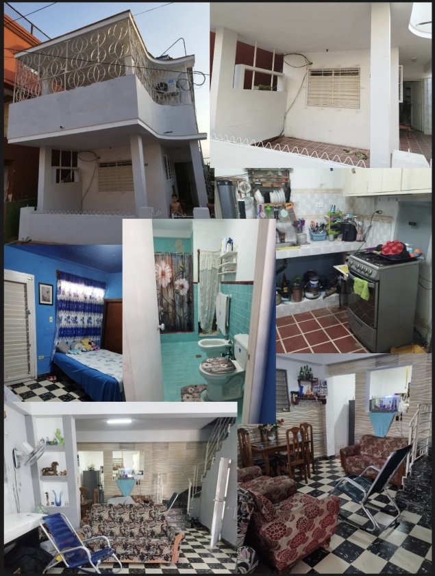 Detached House with 2 bedrooms for sale in Zamora, Marianao, La Habana
