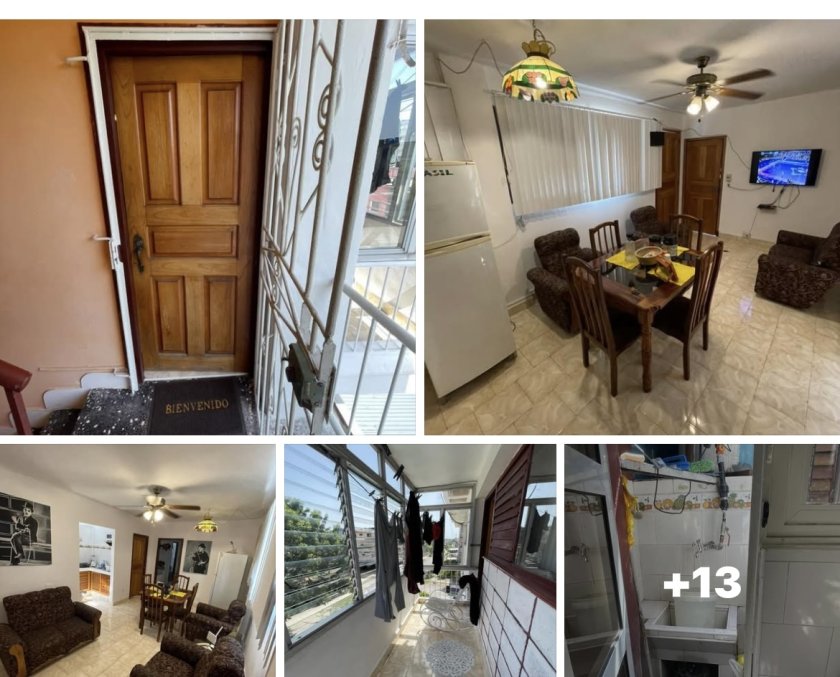 Apartamento de 2 habitaciones en venta en Acosta, Diez de Octubre, La Habana