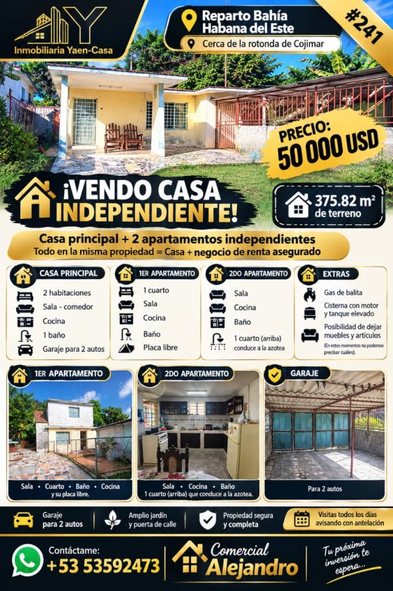 House with 2 bedrooms for sale in Cojímar, Habana del Este, La Habana