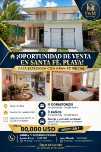 Casa Independiente de 4 habitaciones en venta en Santa Fe, Playa, La Habana - Miniatura 1