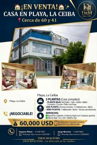 Casa de 3 habitaciones en venta en La Ceiba, Playa, La Habana - Miniatura 1
