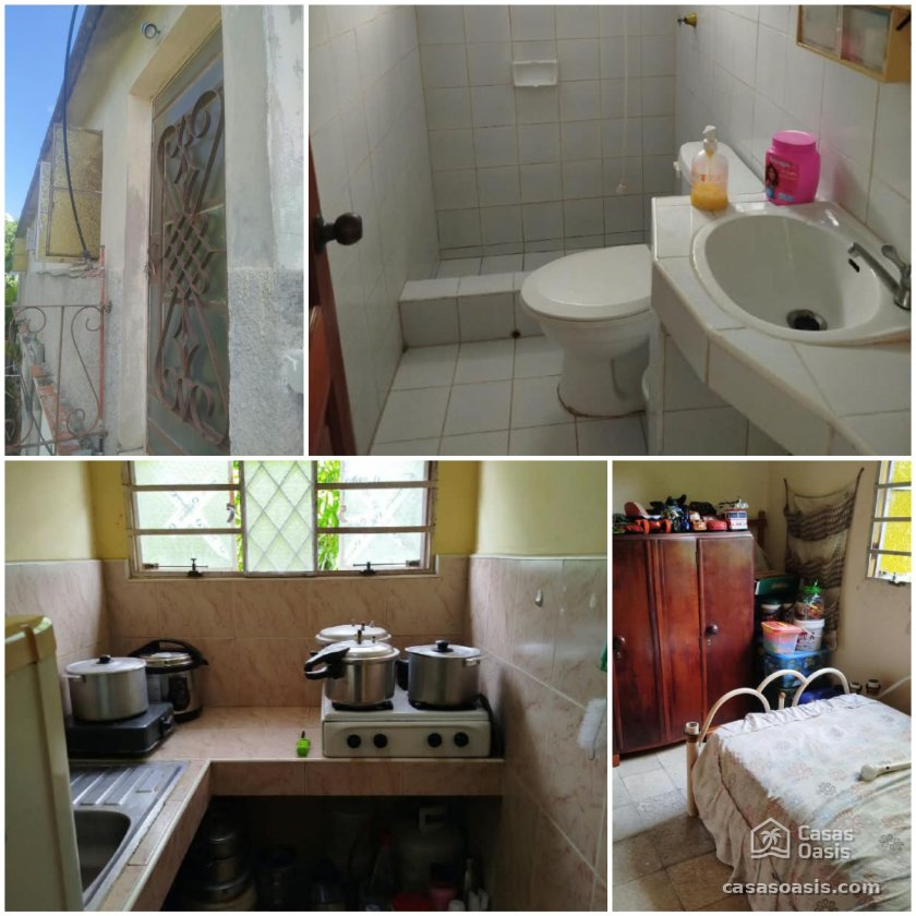 Casa de 2 habitaciones en venta en San Miguel del Padrón, La Habana
