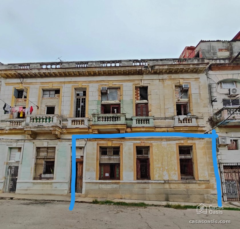Apartamento de 4 habitaciones en venta en Cayo Hueso, Centro Habana, La Habana