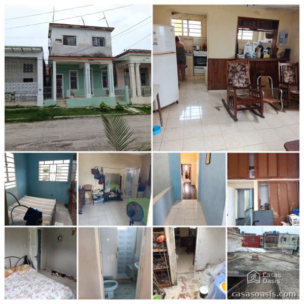 Biplanta de 4 habitaciones en venta en Santos Suárez, Diez de Octubre, La Habana