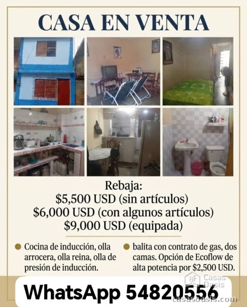 Casa de 1 habitación en venta en Bayamo, Granma