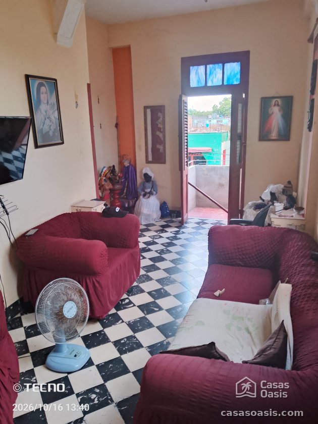 Apartamento de 2 habitaciones en venta en La Rosalía, San Miguel del Padrón, La Habana