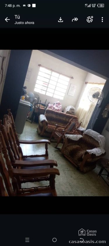 Apartamento de 2 habitaciones en venta en Cotorro, La Habana