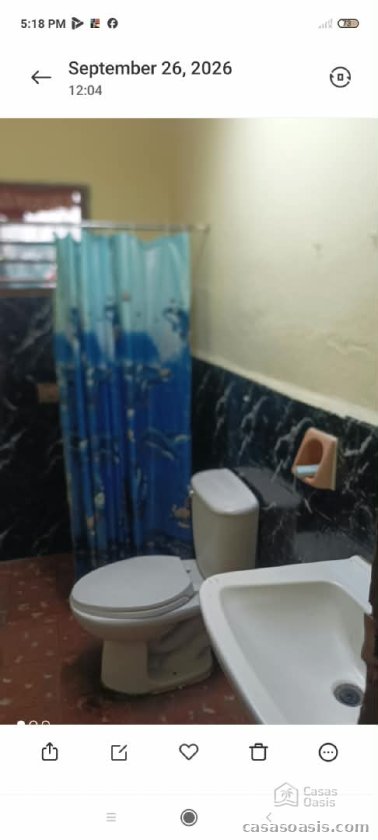 Biplanta de 3 habitaciones en venta en Lotería, Cotorro, La Habana