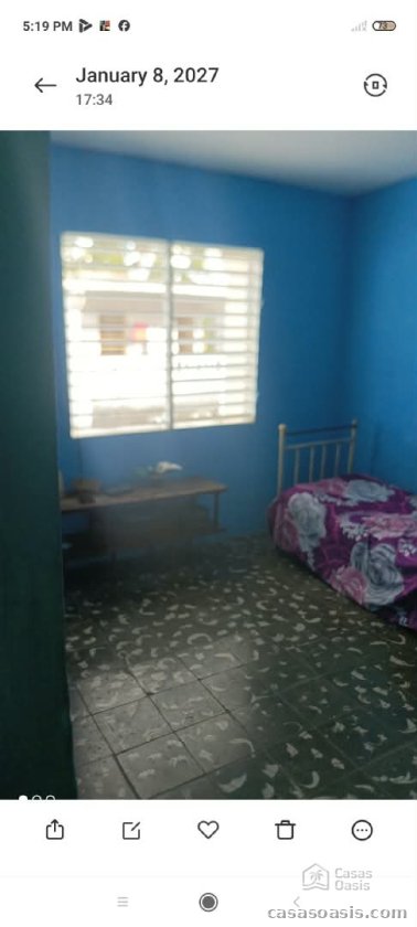 Biplanta de 3 habitaciones en venta en Lotería, Cotorro, La Habana