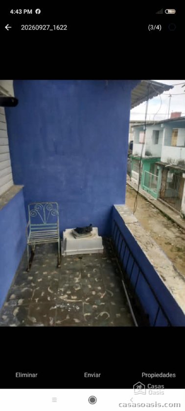 Biplanta de 3 habitaciones en venta en Lotería, Cotorro, La Habana