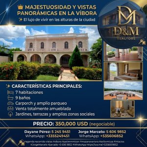 Casa Independiente de 6 habitaciones en venta en Víbora, Diez de Octubre, La Habana - Miniatura 1