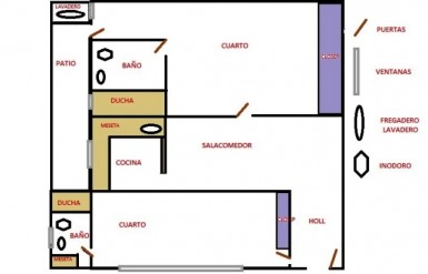 Apartment with 2 bedrooms for sale in Santa Amalia, Arroyo Naranjo, La Habana