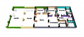 Casa Independiente de 4 habitaciones en permuta en Vedado, Plaza de la Revolución, La Habana - 4