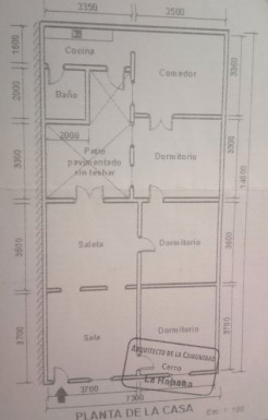 Casa de 3 habitaciones en venta en Las Cañas, Cerro, La Habana