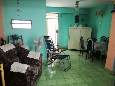 Apartamento de 2 habitaciones en venta en Azotea, Guanabacoa, La Habana