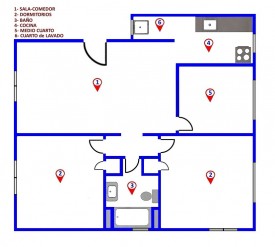 Apartamento de 3 habitaciones en venta en Vedado - Malecón, Plaza de la Revolución, La Habana - 3