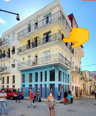 Apartamento en San Leopoldo, Centro Habana, La Habana