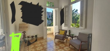 Apartment with 3 bedrooms for exchange in El Carmelo, Plaza de la Revolución, La Habana