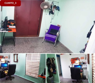 Apartment with 3 bedrooms for sale in Nuevo Vedado, Plaza de la Revolución, La Habana