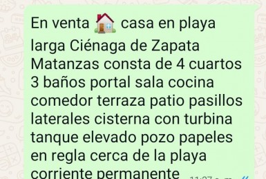 Detached House with 4 bedrooms for sale in Playa Larga, Ciénaga de Zapata, Matanzas