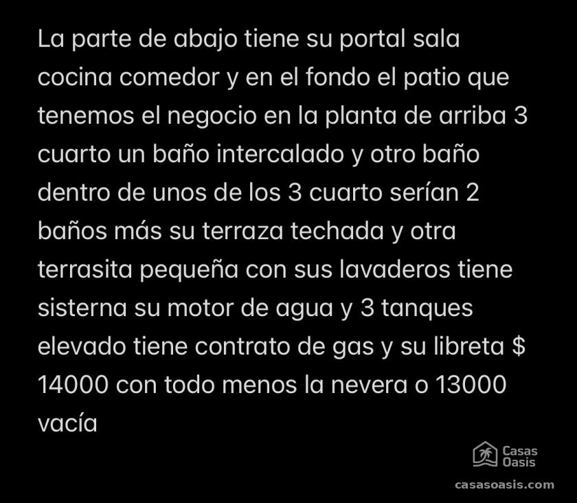 Casa Independiente de 3 habitaciones en venta en Diezmero, San Miguel del Padrón, La Habana